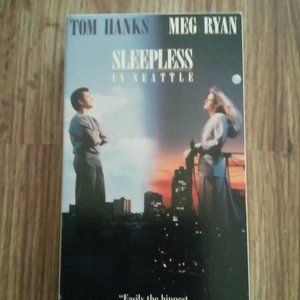 Collectable VHS Movie SLeepless In Seattle Never Played In Box 1993 105 Minutes